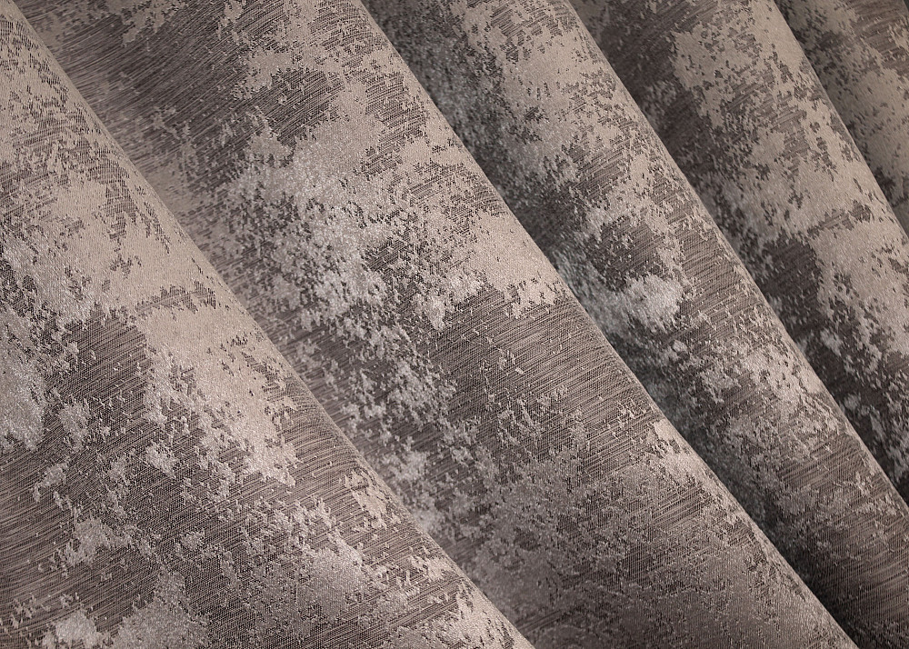 Комплект коротких штор VR-Textil Жаккард Sultan YL № 1669ш Какао 130х170 см 2 шт (35-0298) Киев - изображение 5