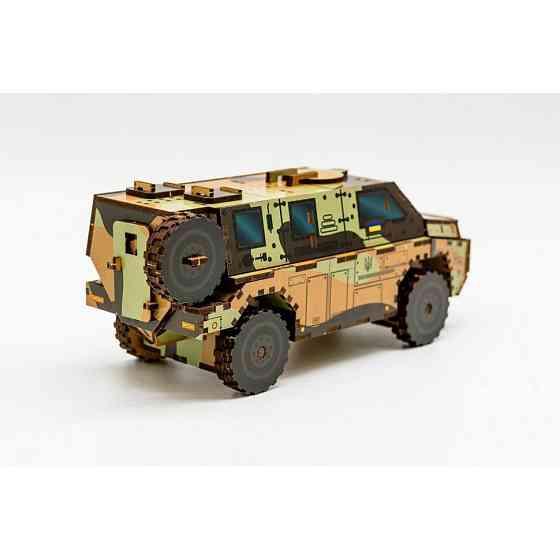 Дерев'яний 3D конструктор "Бушмастер" 139-0209, 139 деталей Вінниця