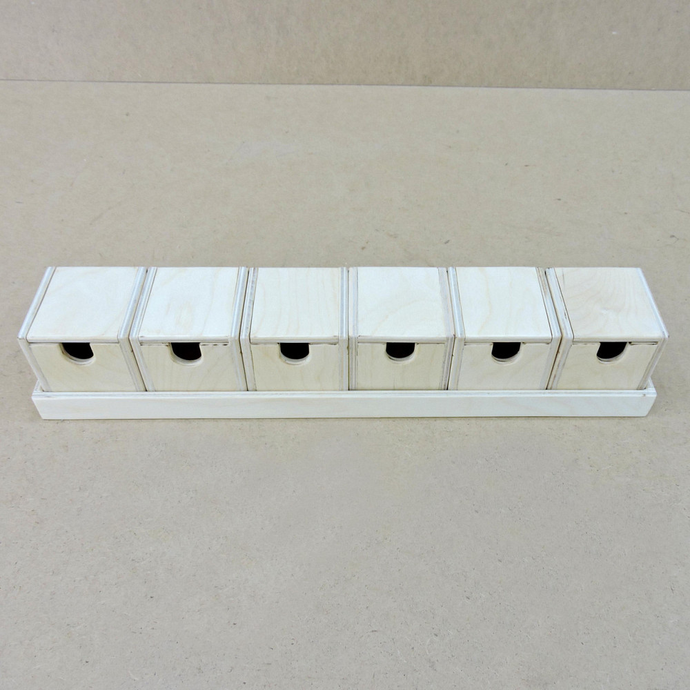 Органайзер для чайних пакетиків "Темза 6" з лотком бланже Миколаїв - фото 3