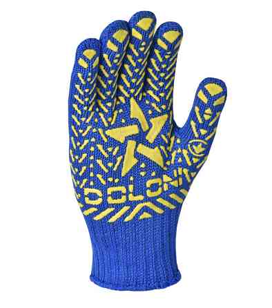 Перчатки защитные трикотажные с ПВХ рисунком Doloni Звезда 587 р.10 Ровно