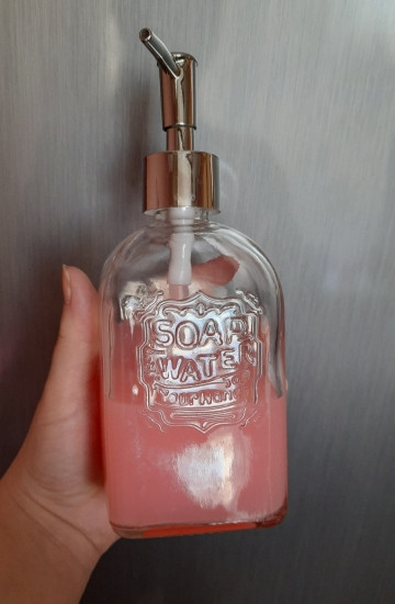 Диспенсер дозатор стеклянный для жидкого мыла 400мл Винница - изображение 2