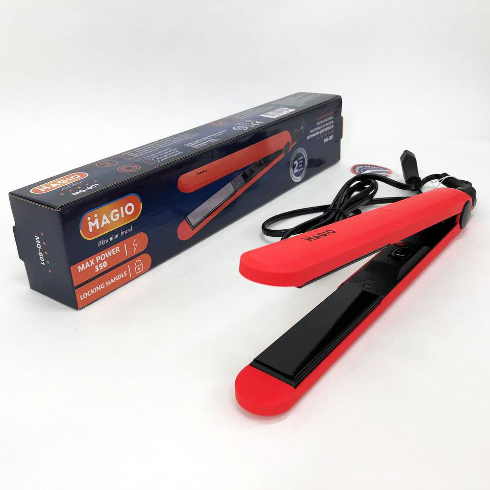 Хороша праска випрямляч для волосся MAGIO, Ергономічна праска-випрямляч, Праска для волосся вузька TI-55 Львів - фото 12