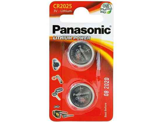 Батарейка CR-2025 Lithium, 3V, 1х2 шт ТМ Panasonic Київ