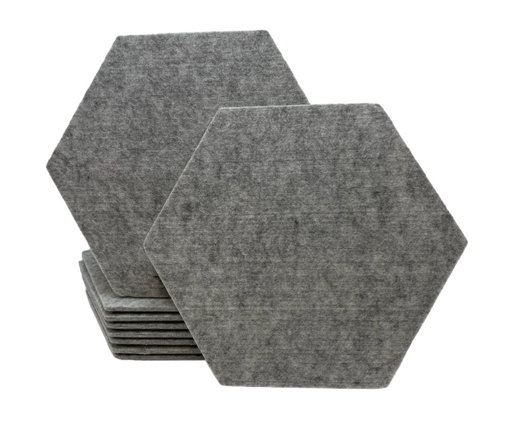 Акустичні звукоізоляційні панелі PET-волокона 11шт 30х26х0.9см Луцьк - фото 1