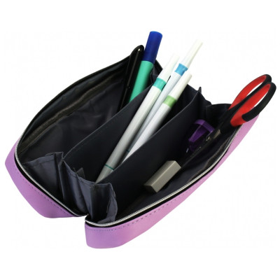 Пенал Cool For School 1 відділення Фіолетовий (CF87213) Вінниця - фото 2