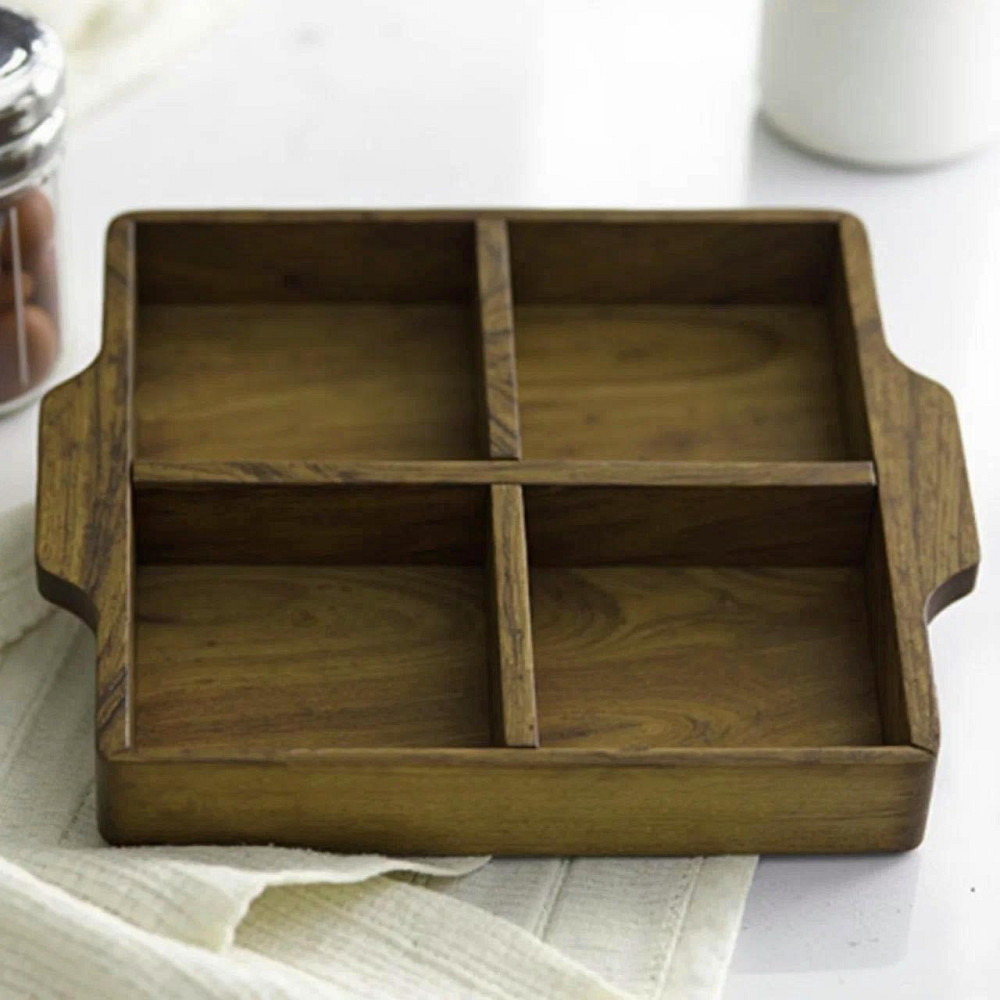 Менажница деревянная 