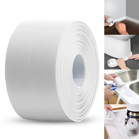 Самоклеюча водонепроникна бордюрна стрічка 2,5 м Waterproof Tape SBR Київ