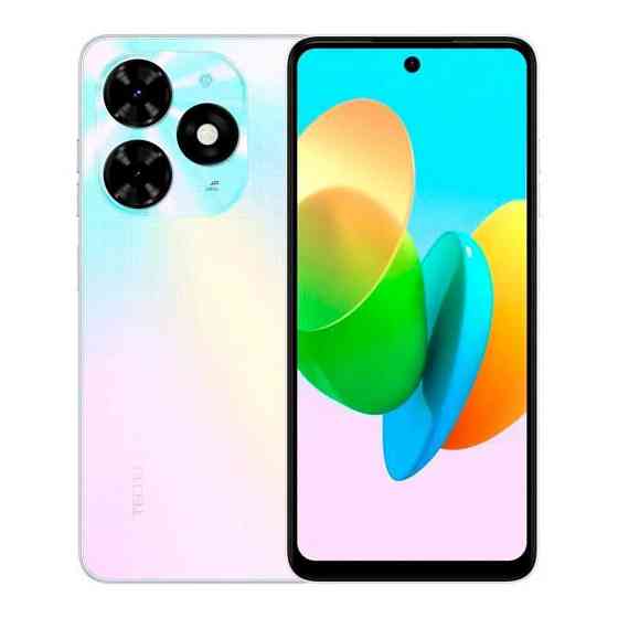 Смартфон Tecno Spark 20C (BG7n) 4/128 GB Dual Sim Mystery White (4894947011757) ( 15671 ) Харків