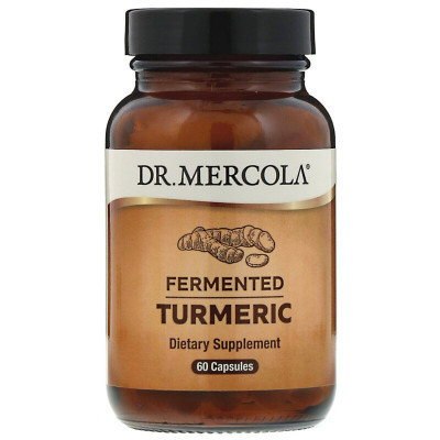Трави Dr. Mercola Куркума ферментована, Fermented Turmeric, 60 капсул (MCL-03236) Вінниця - фото 1