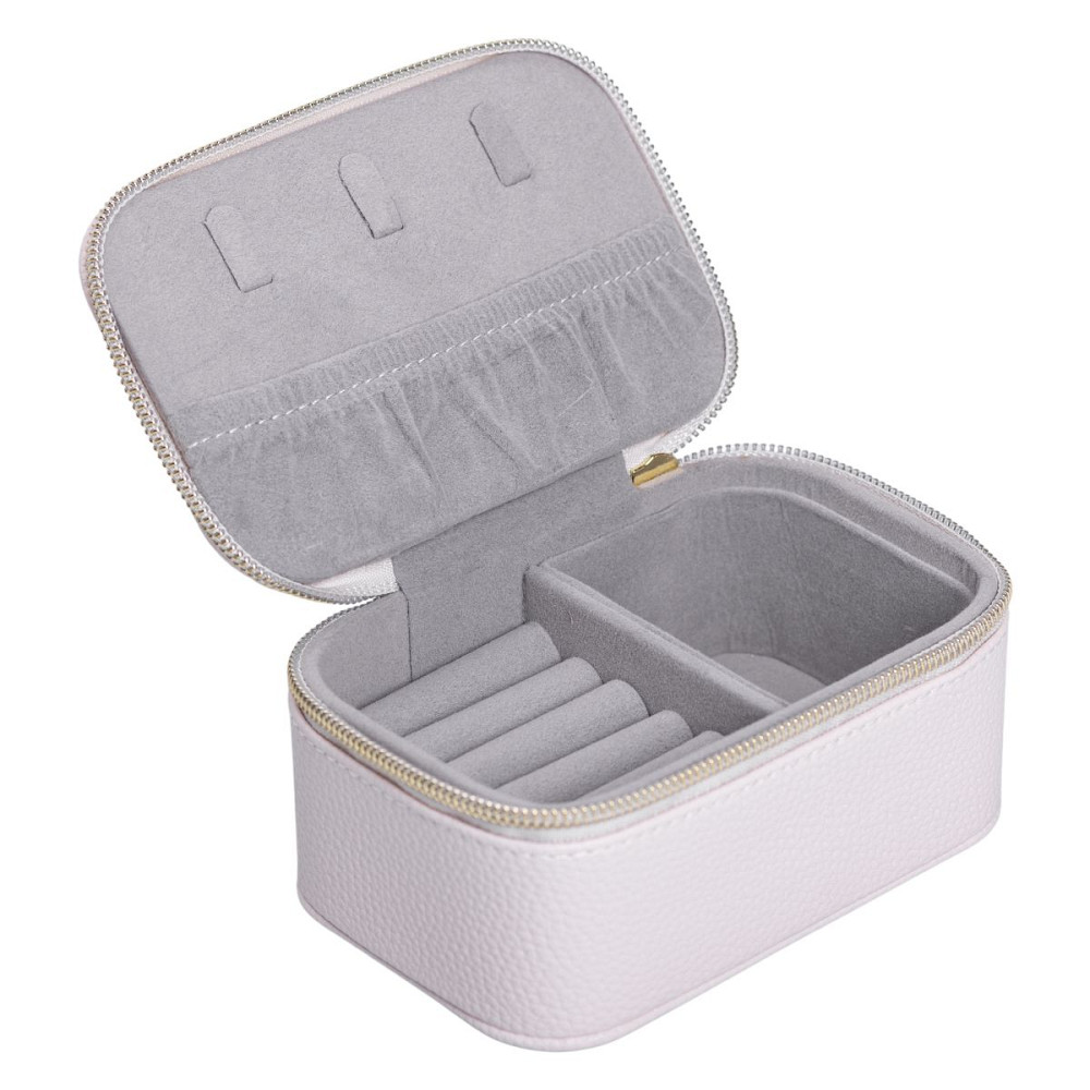 Yiwu Скринька для прикрас з еко шкіри на блискавці міні органайзер для ювелірних виробів HP-5-2 Коломыя - изображение 2