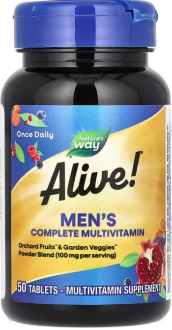 Вітаміни для чоловіків Natures Way Men's Complete Multivitamin 50 таб Київ - фото 4