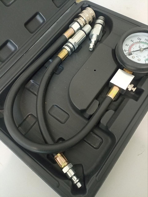 Компресометр бензинового двигуна "GEKO" 0-20 бар, комплект 5 штуки, №5 Киев - изображение 4