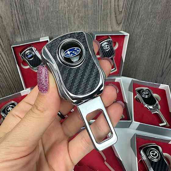 Заглушка перехідник ременя безпеки на подарунок у коробочці Toyota, BMW, Lexus, Mazda, Nissan, Subaru ( 24363 ) Харків
