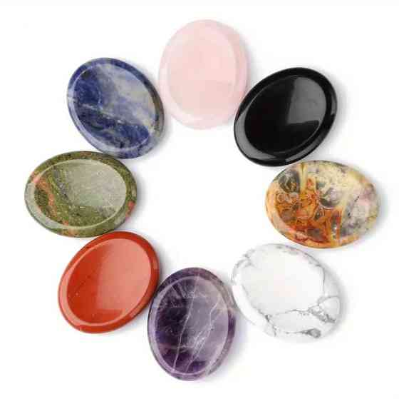 Камінь антистрес Гауліт – полірований палм-стоун 4.5×3.5 см (1 шт) Київ