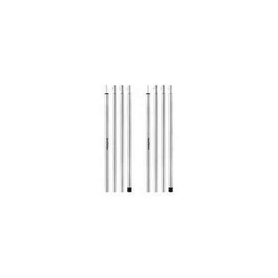 Стійки для тенту сталеві оцинковані Naturehike Steel poles Updated NH19PJ042, 25мм*2.4м, сірі (2 шт) Київ