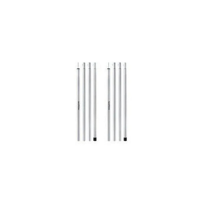 Стійки для тенту сталеві оцинковані Naturehike Steel poles Updated NH19PJ042, 25мм*2.4м, сірі (2 шт) Київ - фото 2