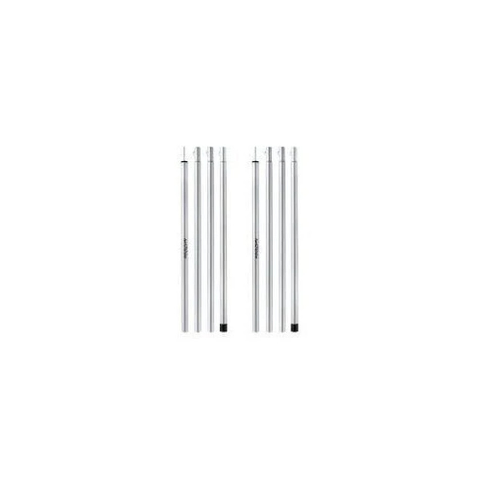 Стійки для тенту сталеві оцинковані Naturehike Steel poles Updated NH19PJ042, 25мм*2.4м, сірі (2 шт) Киев - изображение 2
