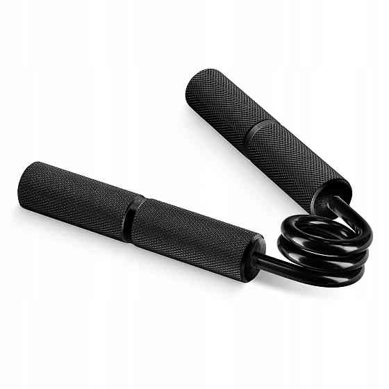 Еспандер-ножиці алюмінієвий PowerPlay 4322 (112 кг) Hand Grip Чорний Каменское