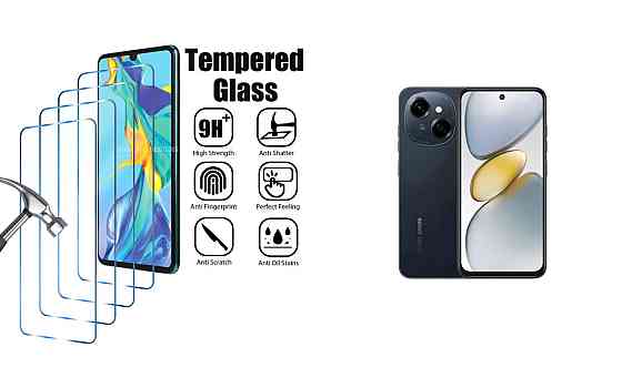 Защитное стекло ArmorGlass для Tecno Spark Go 1 KL4 – устойчивое к царапинам и ударам Киев
