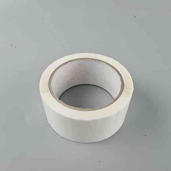 Упаковочный скотч Белый 38мк 45мм  80метров 