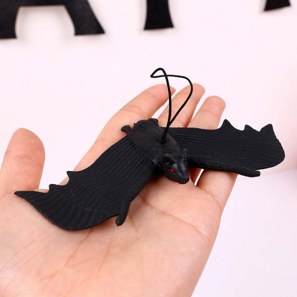 Летучая мышь искусственная 14 на 5 см черный Киев - изображение 6