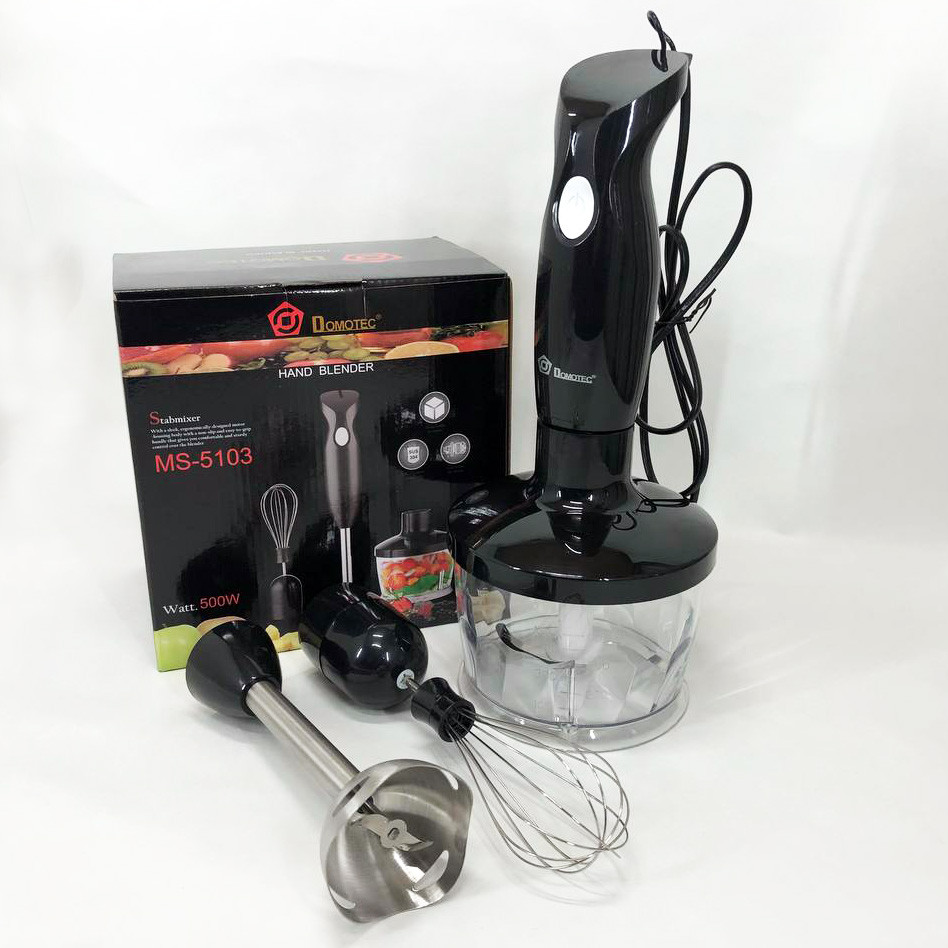 Блендер переносной DOMOTEC, Погружной блендер с ручным управлением Портативный для смешивания JW-76 Ивано-Франковск - изображение 7