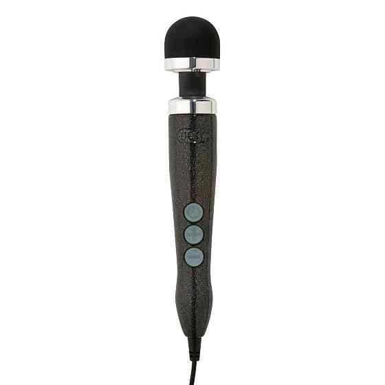 Вибромассажер DOXY Die Cast 3 Disco Black, очень мощный, питание 220В, металлический корпус Sex Aura Киев