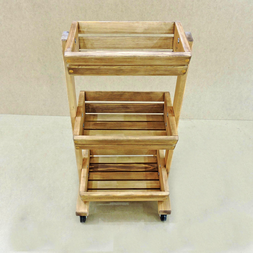 Лоток для овочів і фруктів "Окра" на коліщатках мускат Миколаїв - фото 8