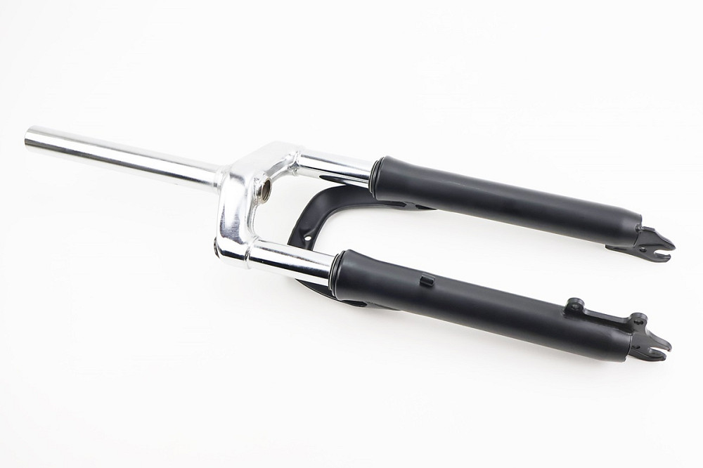 Вилка 24" амортизаційна, без різьби 1-1/8" (28,6мм), шток 215мм, з ходом 40мм, Disk-brake, чорна Київ - фото 2