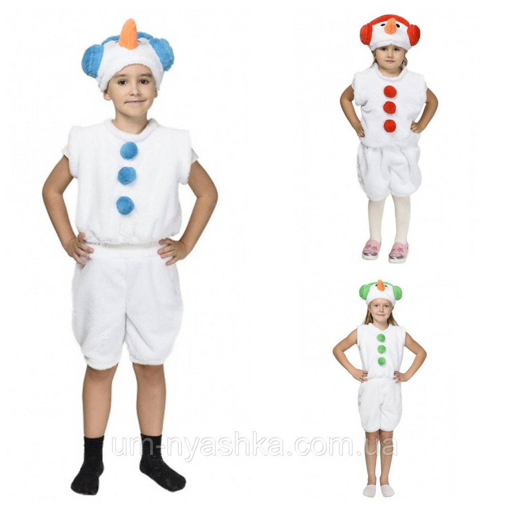 Костюм Снеговика Детский новогодний костюм Снеговик Кривой Рог - изображение 1