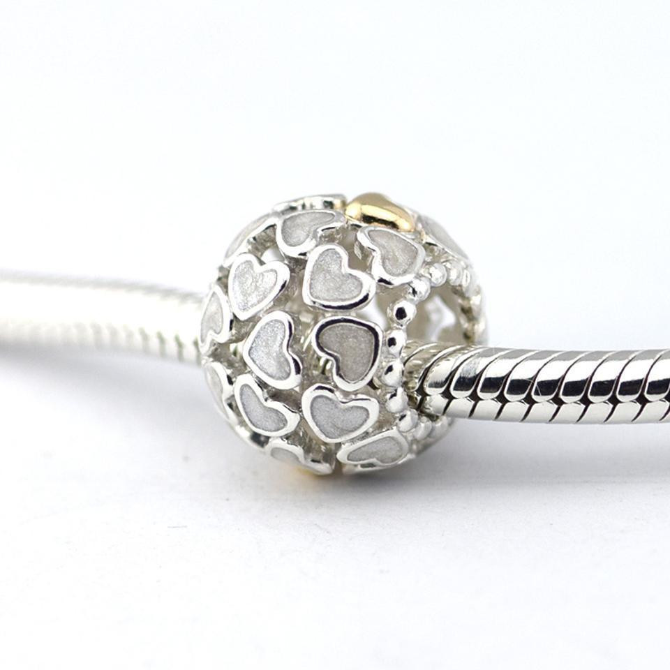 Серебряный шарм Пандора  