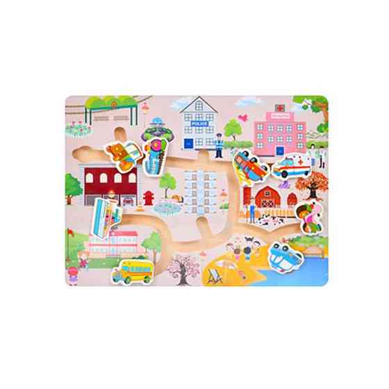 Деревянная игрушка Лабиринт MD 0817-1 размер 30х22,5 см Винница