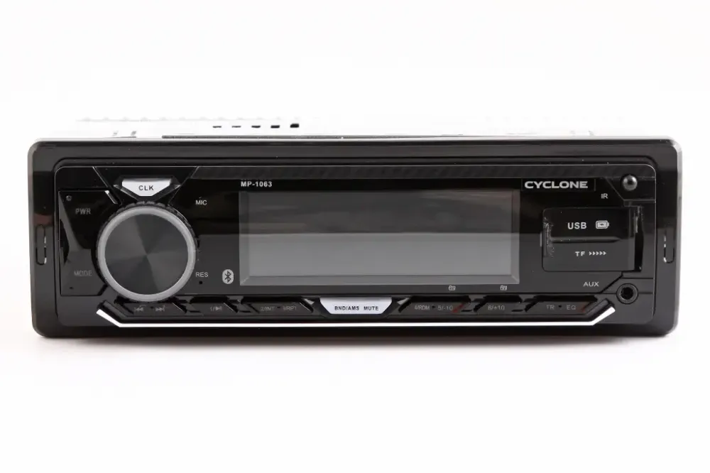 Автомагнітола Cyclone MP-1063 RGB BA BT/USB/MicroSD/ISO/доп. розїзд /iCar Link Вінниця - фото 1