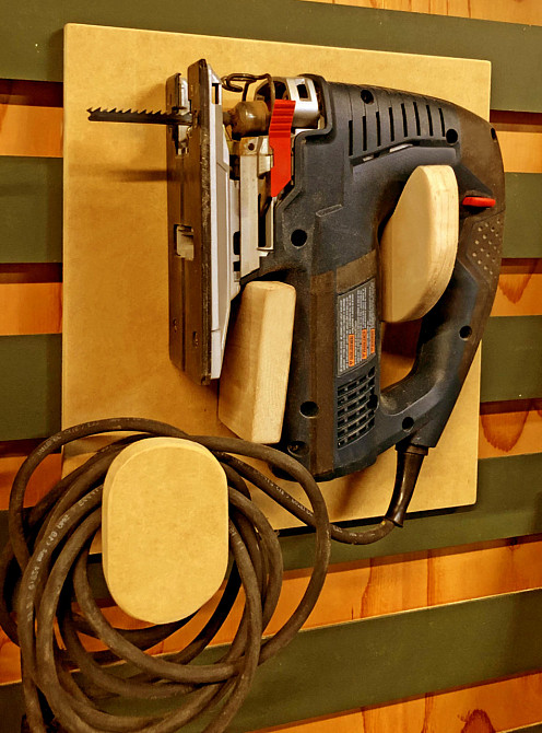 Полка-органайзер для электролобзика 