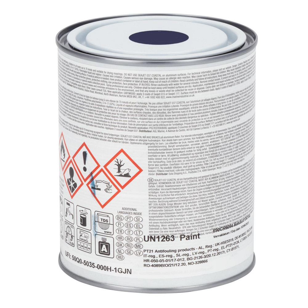 SEAJET 037 COASTAL необрастайка темной-синяя 0,75л Черкассы - изображение 3