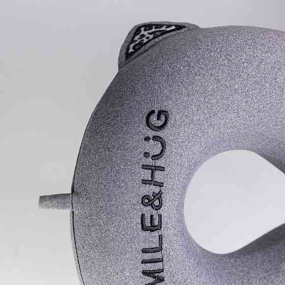 Yiwu Подушка для шиї Smile&Hug U-подібна темно-сіра HP-56-14G Коломыя