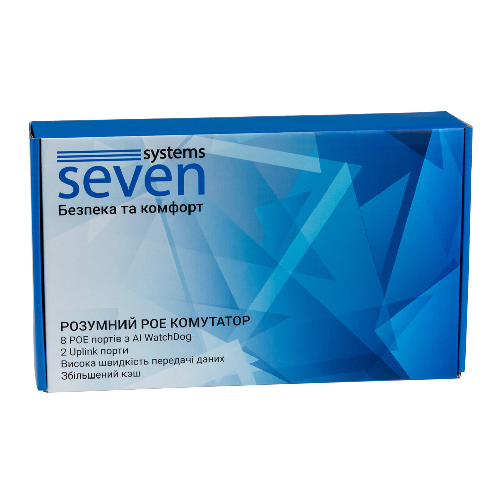 Гигабитный PoE коммутатор 8 портов SEVEN P-7328FG-2SFP Киев - изображение 7