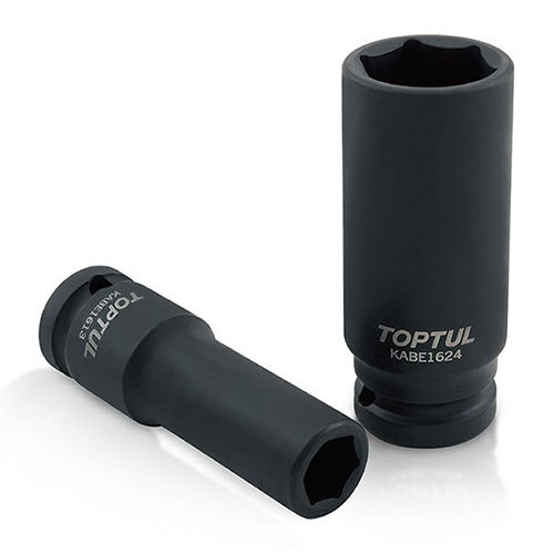 Голівка ударна TOPTUL довга 1/2" 41мм TOPTUL KABE1641 Чернігів - фото 1