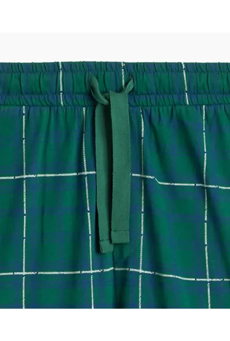 Чоловіча піжама (довгі штани, довгий рукав) 100% Бавовна Atlantic NMP-377 L Київ - фото 5