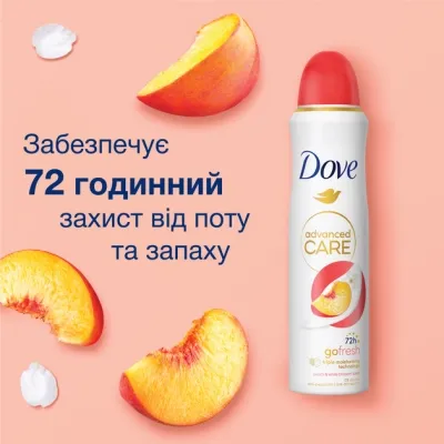 Антиперспирант Dove Персик и белые цветы 150 мл (8720181444524) Винница