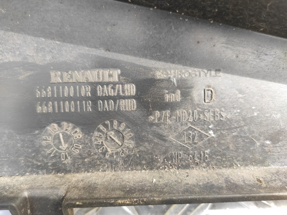 Пластик під лобове скло Renault Master III 2010-2016 (668110010R) Ковель - изображение 3