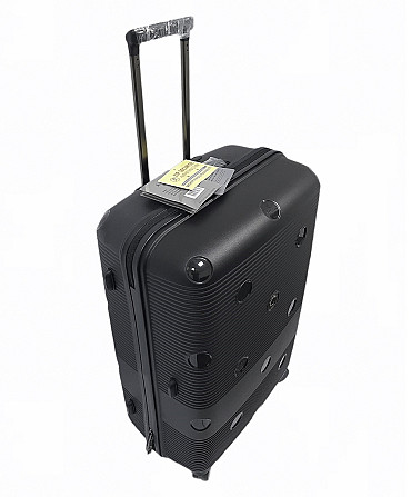 Чемодан пластиковый AIRTEX 246 большой черный Киев - изображение 2
