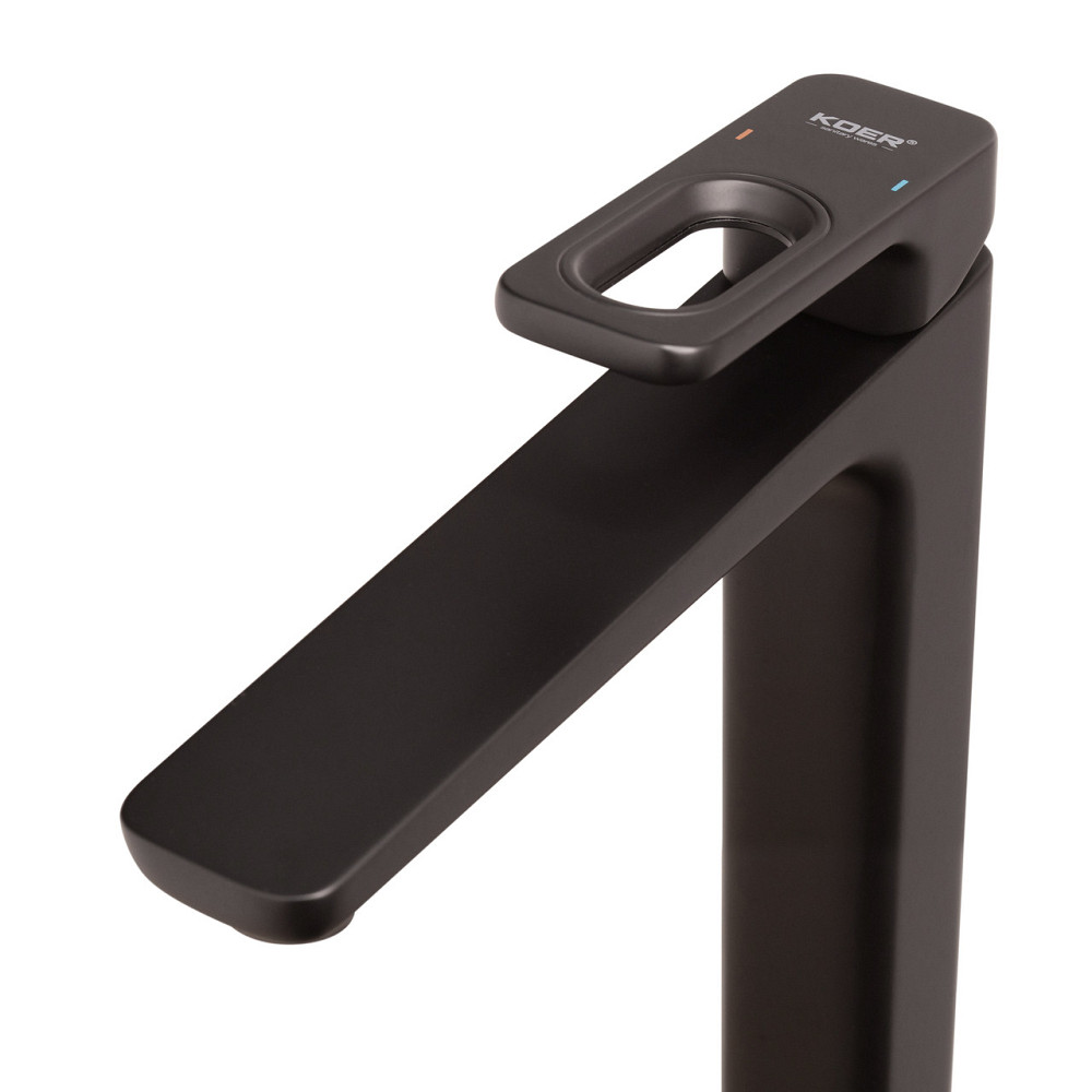 Высокий смеситель для умывальника Koer KB-11031-05 (KR5434) Харьков - изображение 4