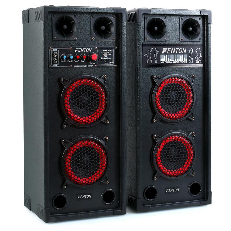 SPB-26 Active Passive Box Set 800 Вт 30 см НЧ-динамик USB/SD Bluetooth MP3 (Германия, читать описание) Ровно - изображение 1