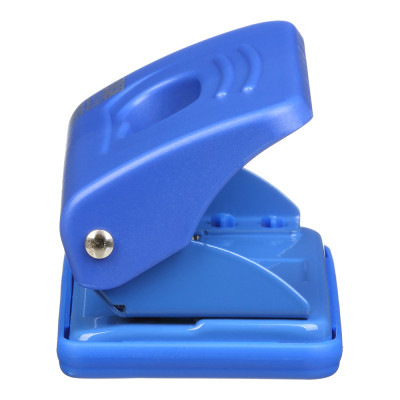 Діркопробивач Buromax пластиковий, до 10 аркушів, 120 х 58 х 59 мм, синій (BM.4015-02) Вінниця - фото 3