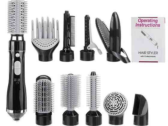 Стайлер 10 в 1 Hair Styler Fullcome 87010, 10 насадок, 850 Вт. Харьков