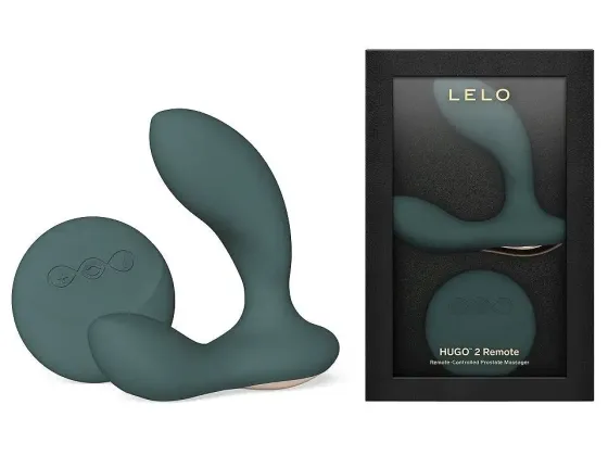 Масажер простати LELO Hugo 2 Remote Green Львів