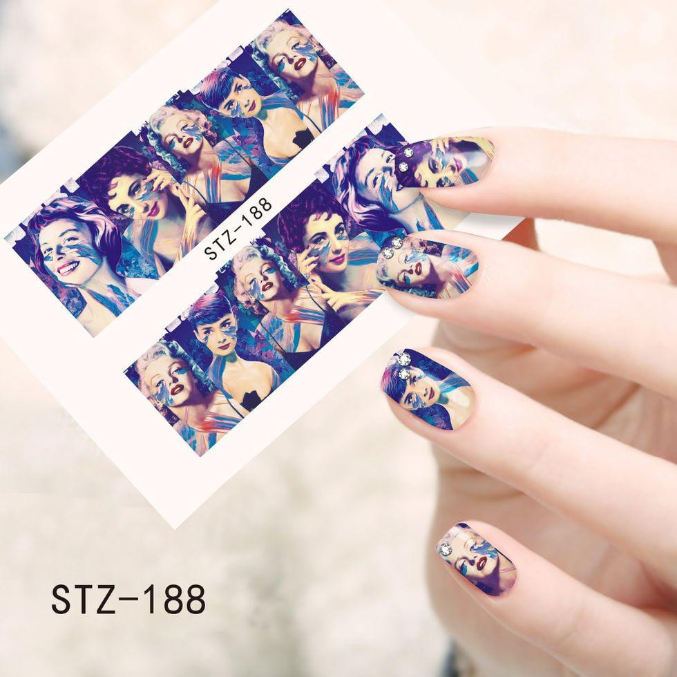Наклейки для ногтей STZ-188 Киев - изображение 1