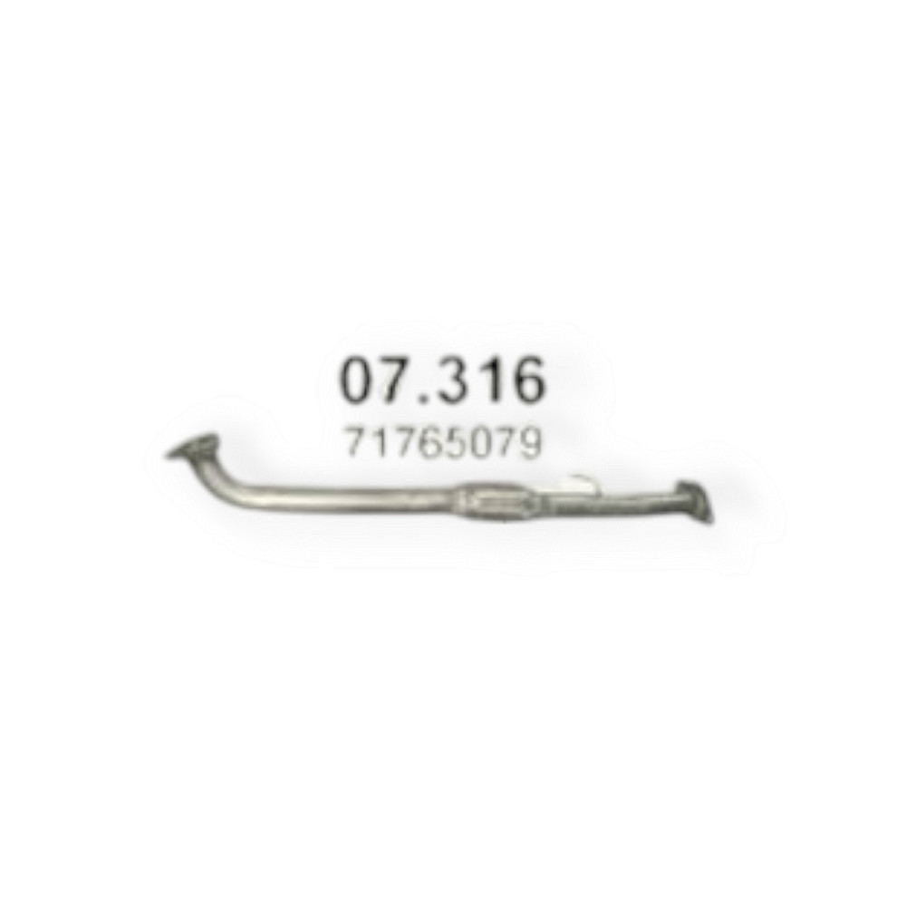 Труба Фіат Добло 1.9 JTD (штани) приймальна Мукачево - фото 1