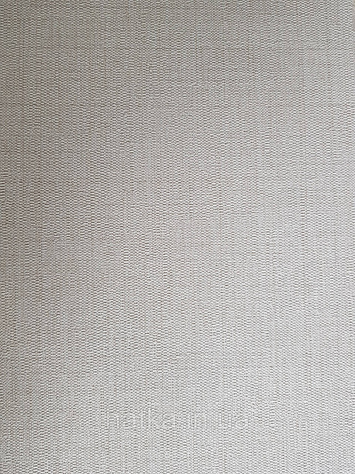 Шпалери метрові вінілові на флізелін Grandeco Poem однотонні структурні під тканина льон молочні Київ - фото 2